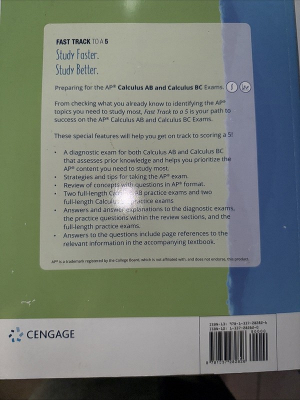 Calculus AB and BC Study Book By James Stewart And Stephen Kokoska gallery