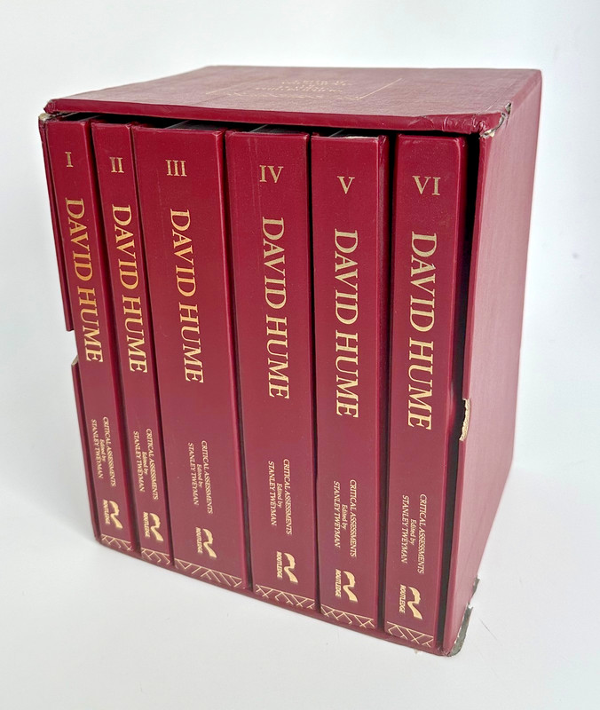 David Hume: Critical Assessments Routledge 6 Vols Complete Ed Tweyman 0415020123