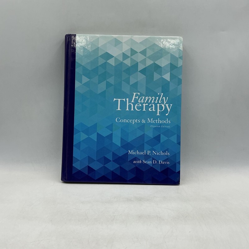 Family Therapy Concepts & Methods 11th Ed Nichols Davis Pearson HC Blue 2017