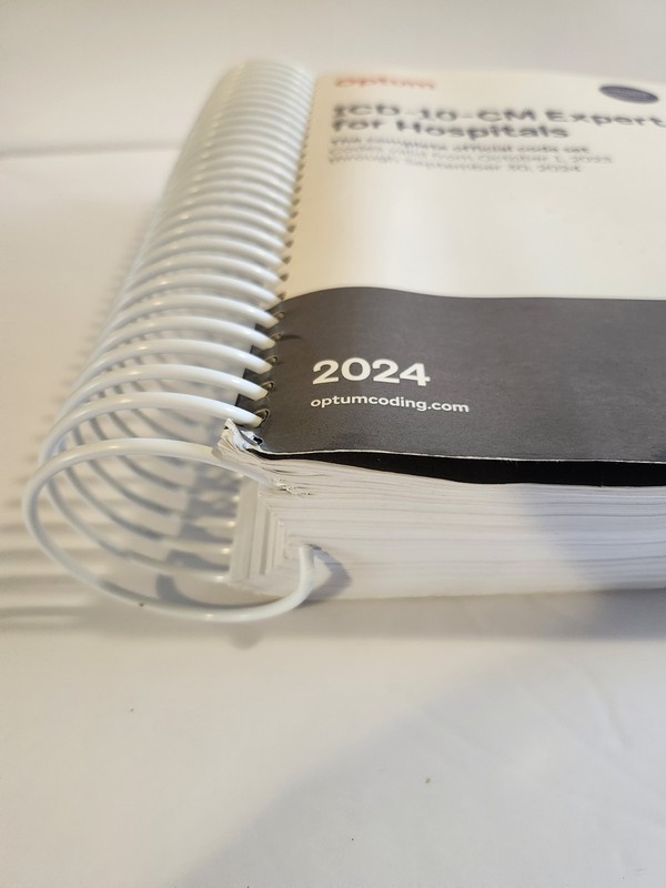 2024 ICD-10-PCS Expert (Spiral) Spiral-bound Optum gallery