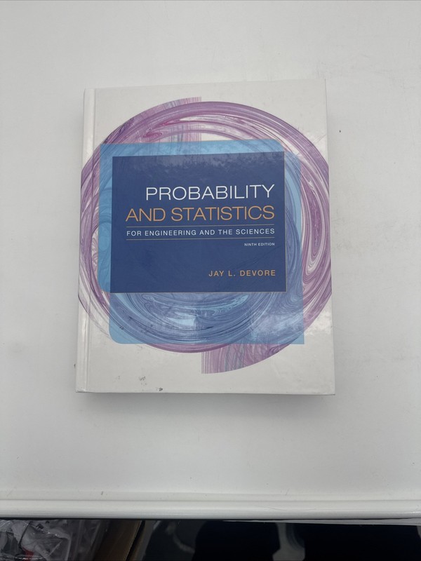 Probability and Statistics for Engineering and – Hardcover, by Devore Jay