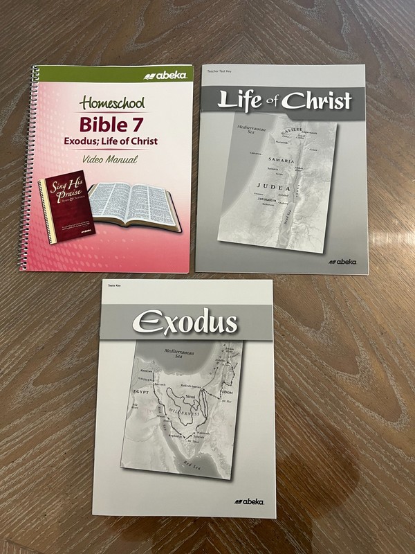 Abeka Grade 7 - Parent Kit and Some Textbooks - READ DESCRIPTION FOR ALL DETAILS gallery