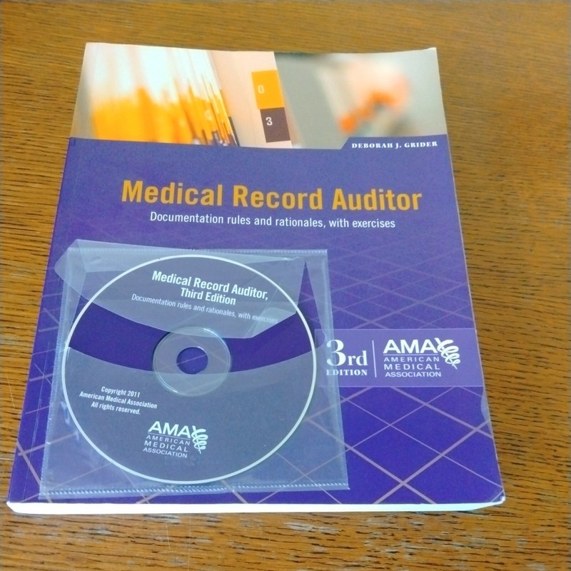 Medical Record Auditor – Paperback By Deborah J. Grider 3rd Third Edition