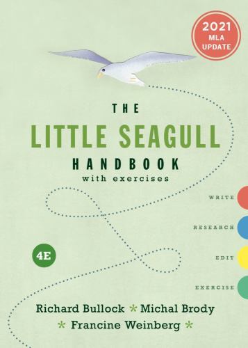 Little Seagull Handbook With Exercises : 2021 MLA