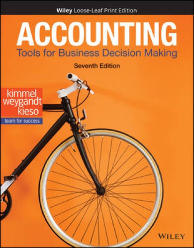 Accounting, Loose-Leaf: Tools for Business Decision Making – VERY GOOD