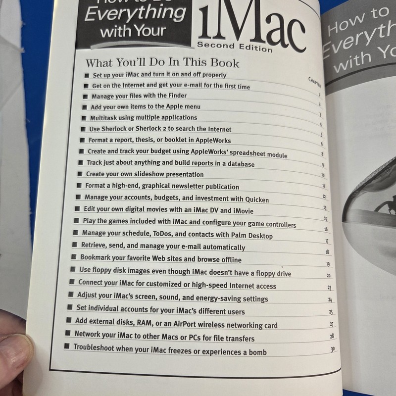 Apple Computer iMac "How to do Everything with Your iMac" Vtg book 2nd ed 2000 gallery
