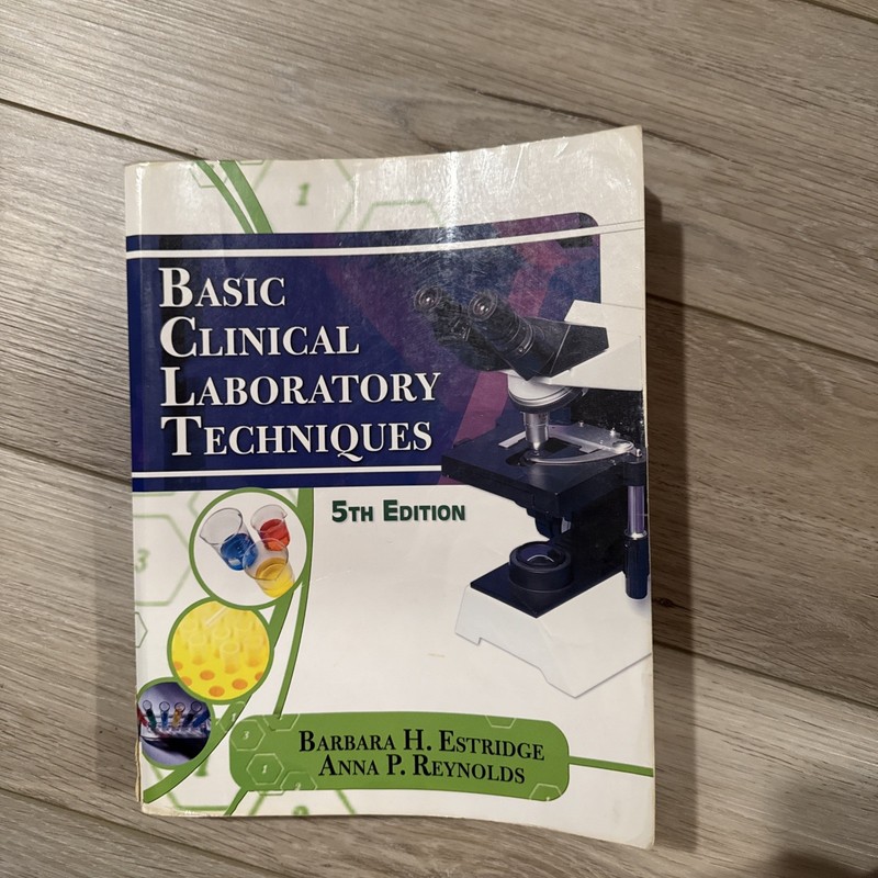 Basic Clinical Laboratory – Paperback, by Estridge Barbara H.; – Good
