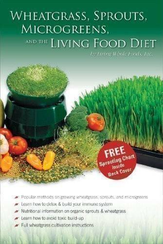 Wheatgrass, Sprouts, Microgreens & The Living Food Diet – Wheat Grass / S – GOOD