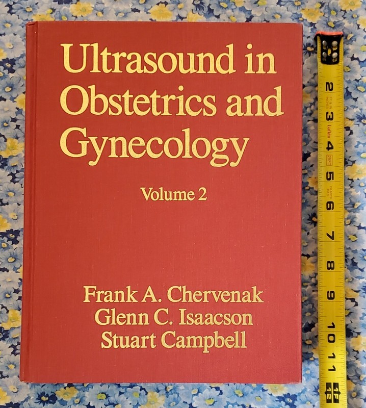 Ultrasound In Obstetrics And Gynecology, Volume 2, Frank A. Chervenak. 1993 HC