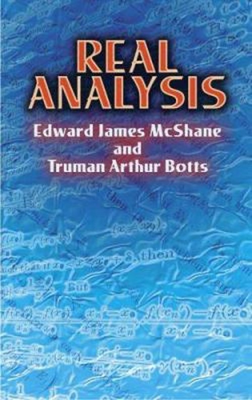 Real Analysis Paperback Edward James, Botts, Truman Arthur McShan