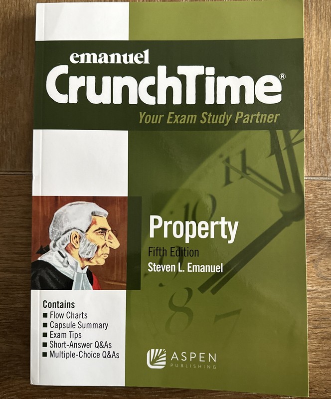 Emanuel Crunchtime for Property by Steven L Emanuel: Used