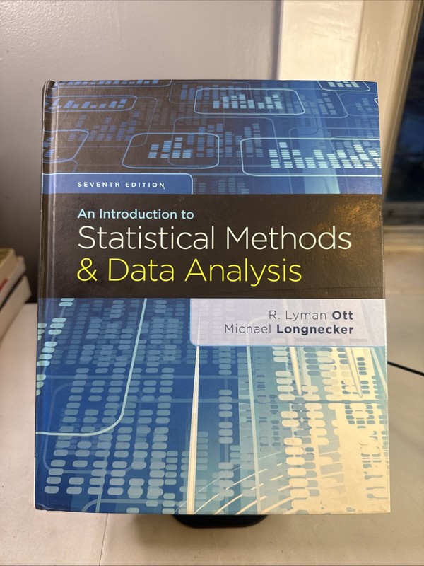 An Introduction to Statistical Methods and Data Analysis – Hardcover – FAIR