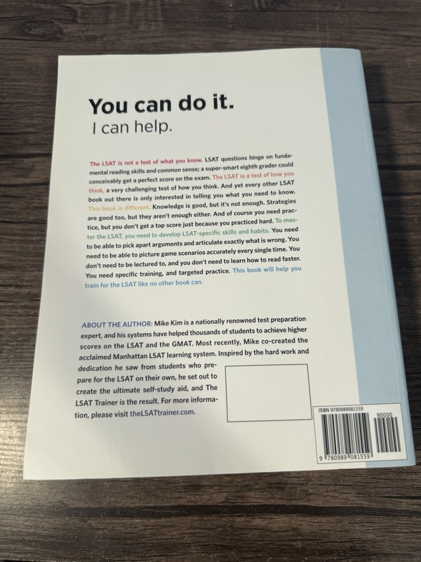 LSAT Trainer 3rd Ed A Remarkable Self-Study Guide Self-Driven Student Mike Kim gallery