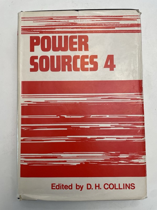 Power Sources Four 4 D. H. Collins 8th International Symposium Brighton 1972