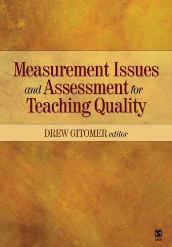 Measurement Issues and Assessment for Teaching Quality, Hardcover by Gitomer,…