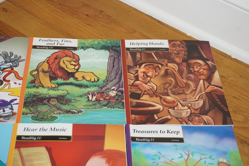Bju Press Reading 1A-1F books third edition Grade 1 reading gallery