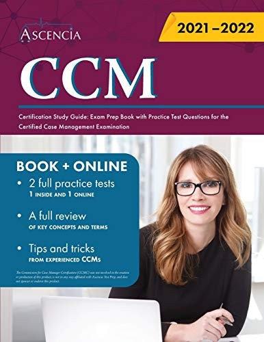 CCM CERTIFICATION STUDY GUIDE: EXAM PREP BOOK WITH By Ascencia **BRAND NEW**