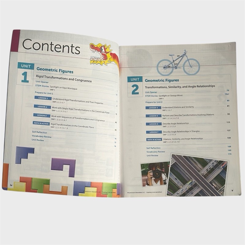 i-Ready Classroom Mathematics Grade 8 Student Texts Volume 1 & 2 - 8th Grade gallery