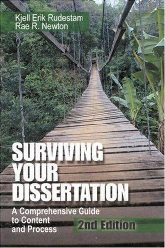 Surviving Your Dissertation: A Comprehensive Guide to Content and Process Rudest