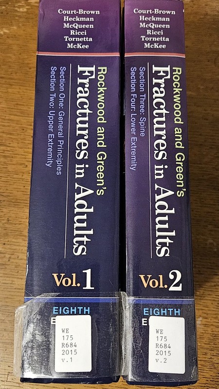 Rockwood and Green's Fractures In Adults, Eighth Edition, Volumes 1 & 2 gallery