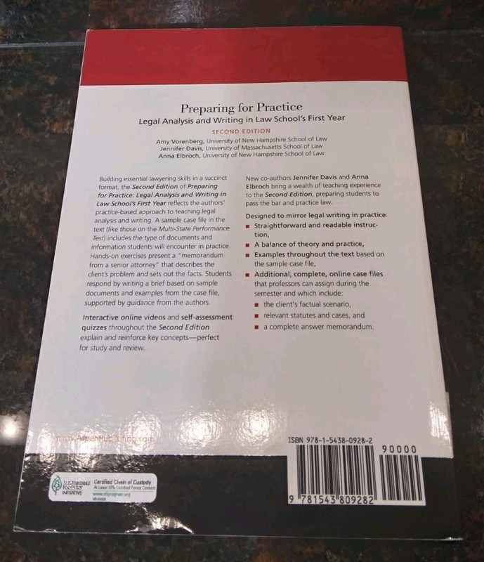 Preparing for Practice: Legal Analysis and Writing in Law School's First Year gallery