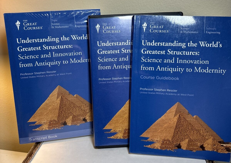 Great Courses: Understanding The World’s Greatest Structures Course, Transcript