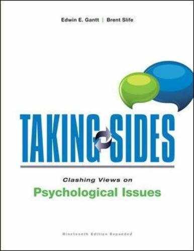 Taking Sides: Clashing – Paperback, by Gantt Associate Professor – Acceptable