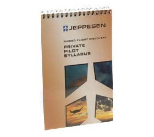 Guided Flight Discovery Private Pilot Syllabus – Spiral-bound By JEPPESEN – GOOD