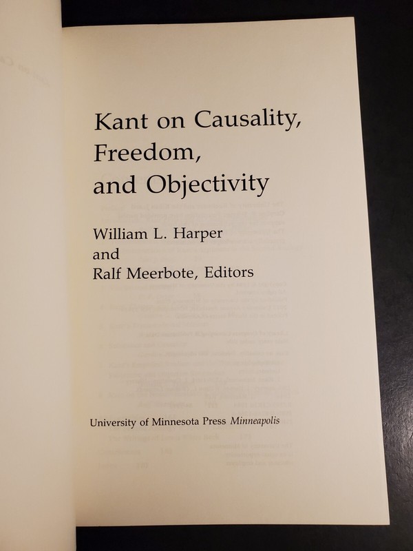 Kant on Causality, Freedom, and Objectivity (Paperback or Softback) gallery