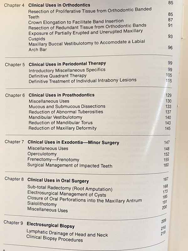 Color Atlas of Oral Electrosurgery Maurice J Oringer Hardback 250 Pages 1984 gallery