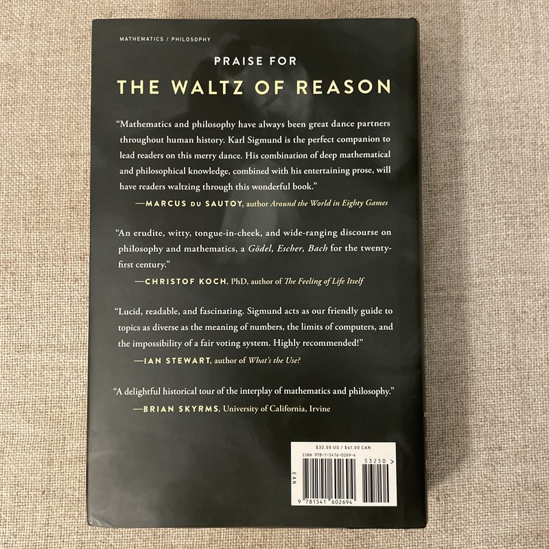 The Waltz of Reason by Karl Sigmund 2023 HC DJ First Edition 1st Printing gallery