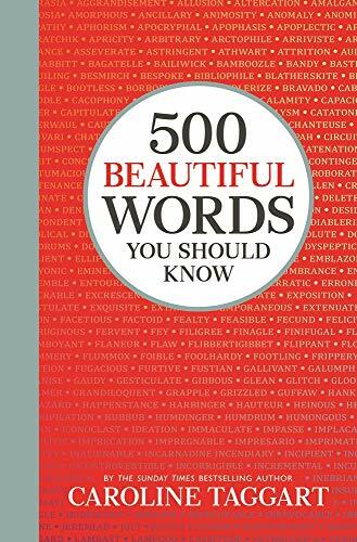 500 Beautiful Words You Should Know by Taggart, Caroline Book The Fast Free
