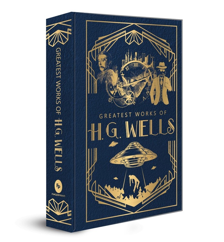 New : Greatest Works (Deluxe Hardbound Edition) by H.G. Wells 1ST ED