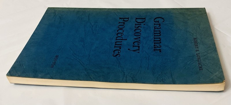 Grammar Discovery Procedures Robert E. Longacre (1968) Second Printing Mouton PB gallery
