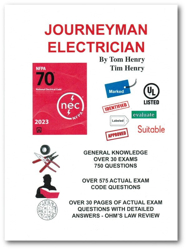 Tom Henry's Calculations, Journeyman & Master Elecrician based on NFPA NEC 2023 gallery