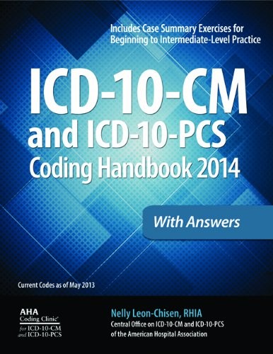 ICD-10-CM and ICD-10-PCS Coding Handbook, 2014, With Answers – paperback Leo…
