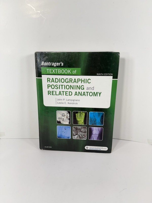 Hardcover Textbook of Radiographic Positioning and Related Anatomy 9th Edition