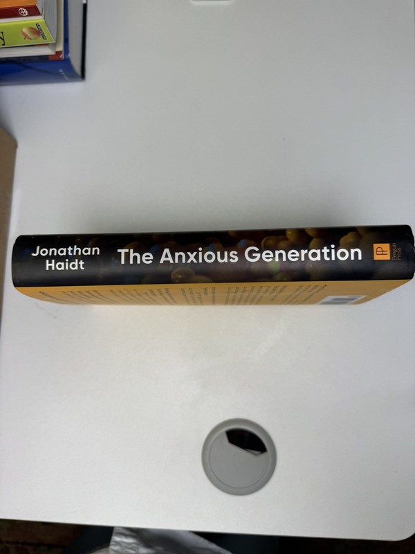 2024 The Anxious Generation Jonathan Haidt HC DJ Best Seller Mental Health gallery