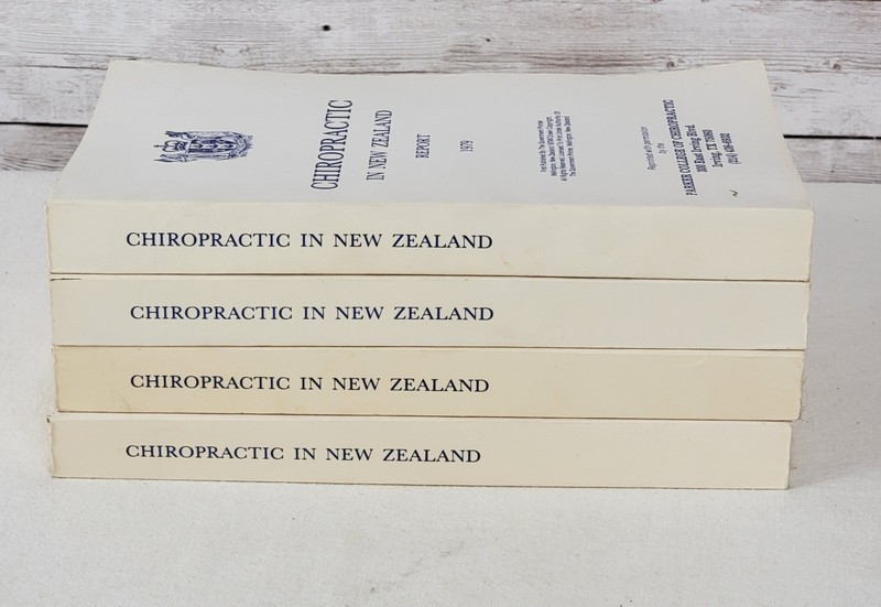 Bulk Lot of 7 Chiropractic in New Zealand 1979 Report Parker College Reprints gallery
