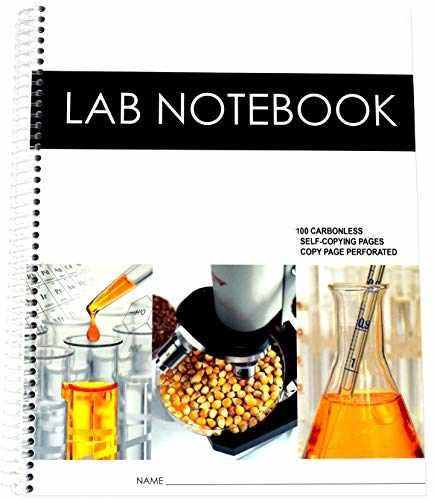 BARBAKAM Lab Notebook 100 Carbonless – Spiral-bound, by Barbakam – Acceptable p