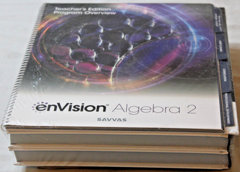 Savvas Envision Mathematics Algebra 2 Teacher Edition & Assessment Book Set New gallery