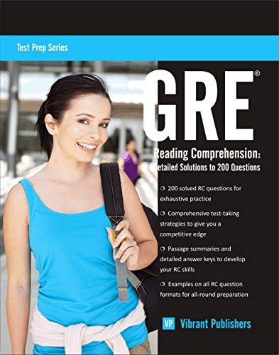 GRE Reading Comprehension: Detailed…, Publishers, Vib