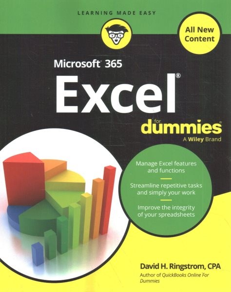 Microsoft 365 Excel for Dummies, Paperback by Ringstrom, David H., Like New U...