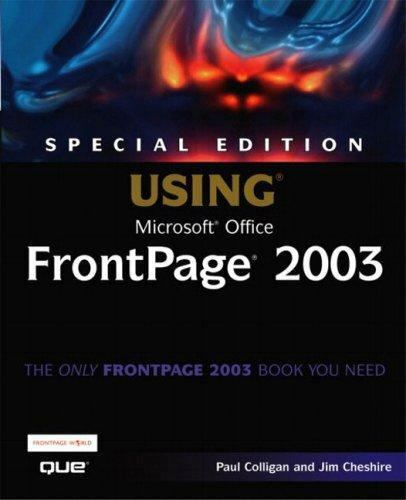 Special Edition Using Microsoft Office FrontPage 2003 – Paperback – with CD