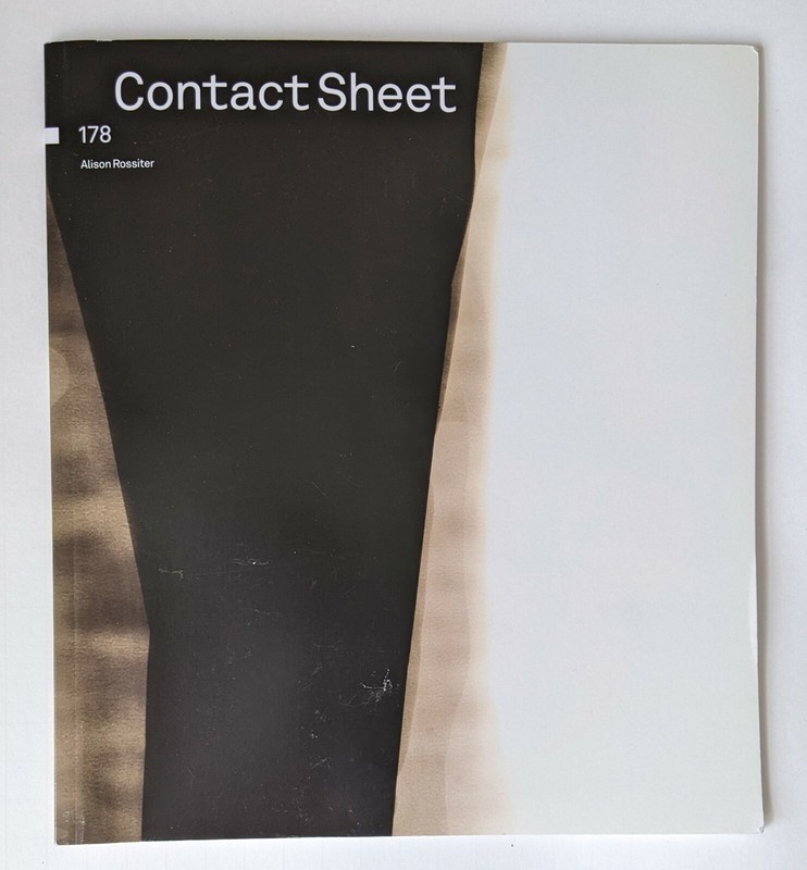 Contact Sheet 178 Alison Rossiter Revive August 18 – October 22, 2014