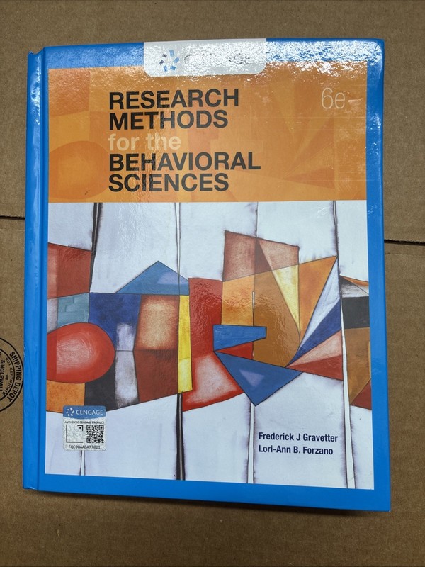 Mindtap Course List Ser.: Research Methods for the Behavioral Sciences by…