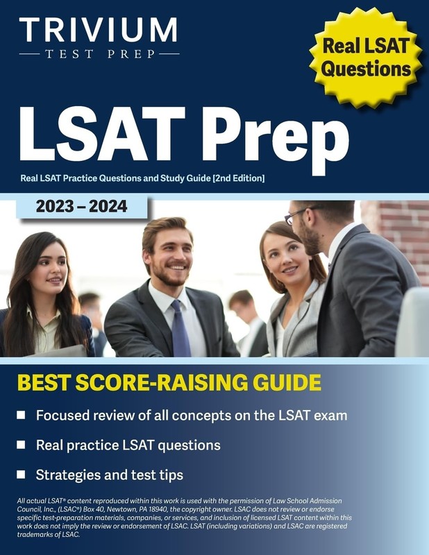 LSAT Prep 2023-2024: Real LSAT Practice Questions and Study Guide [2nd Editi…