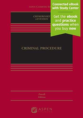 Criminal Procedure – Hardcover, by Erwin Chemerinsky; Laurie – Very Good v
