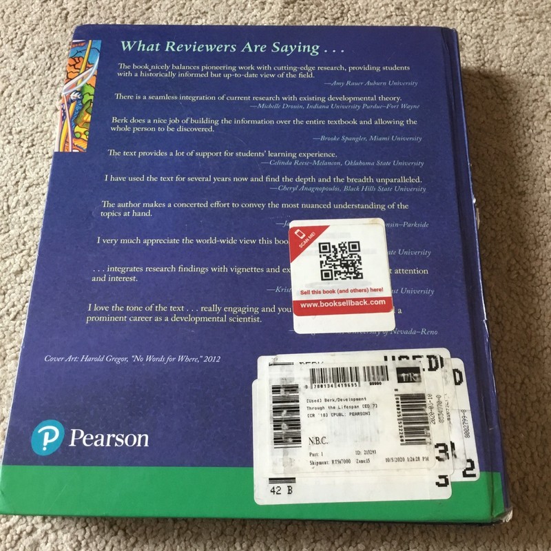 Development Through the Lifespan Seventh 7th Edition HARDCOVER gallery