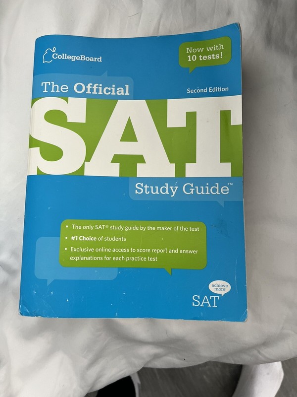 The Official SAT Study Guide by College Board Staff (2009, Trade Paperback,... gallery